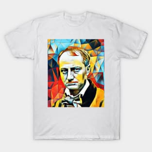 Charles Baudelaire Portrait | Charles Baudelaire Artwork 2 T-Shirt